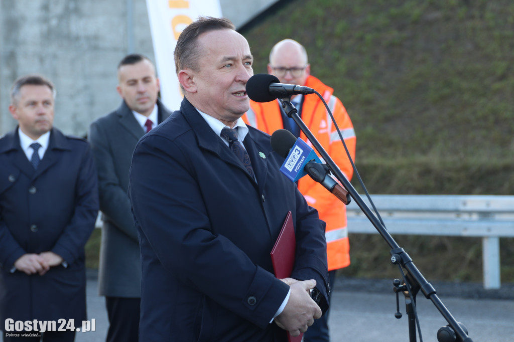 Briefing prasowy na nowej obwodnicy DK12