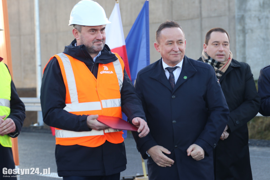 Briefing prasowy na nowej obwodnicy DK12