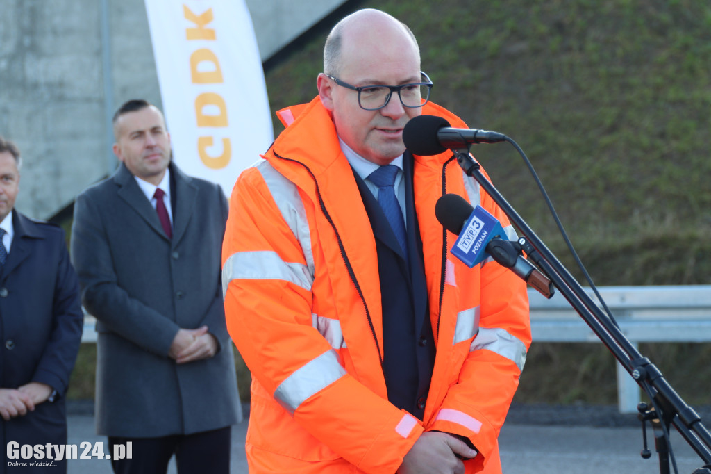 Briefing prasowy na nowej obwodnicy DK12