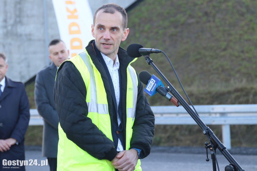 Briefing prasowy na nowej obwodnicy DK12