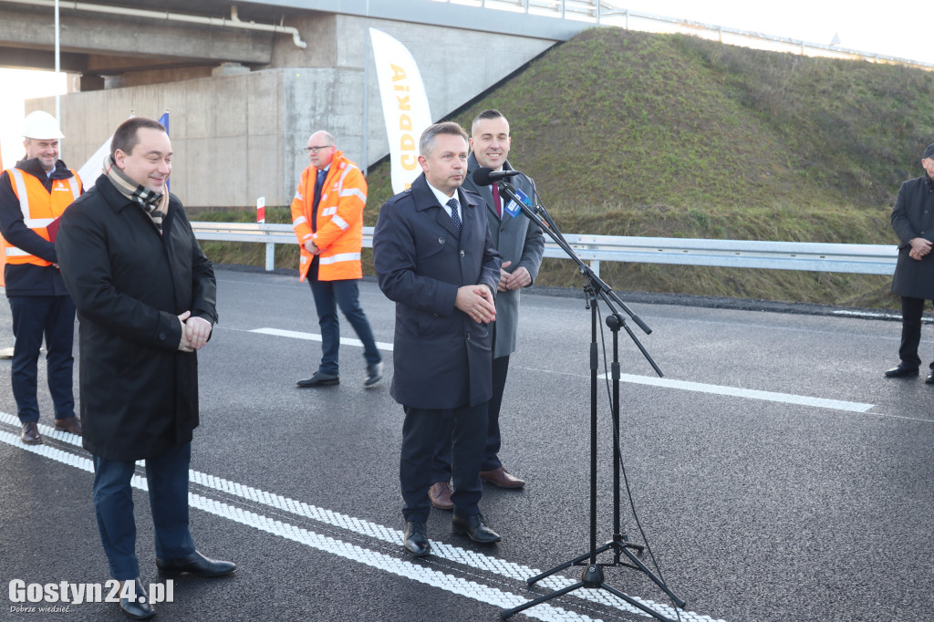 Briefing prasowy na nowej obwodnicy DK12