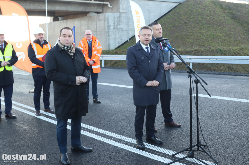 Briefing prasowy na nowej obwodnicy DK12