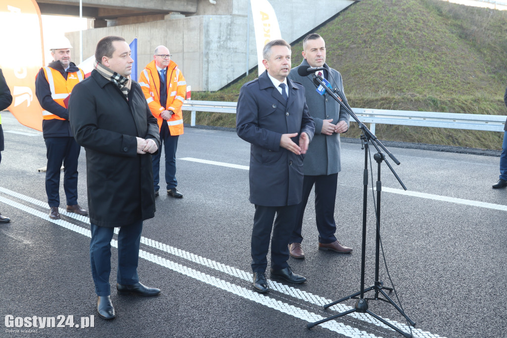 Briefing prasowy na nowej obwodnicy DK12