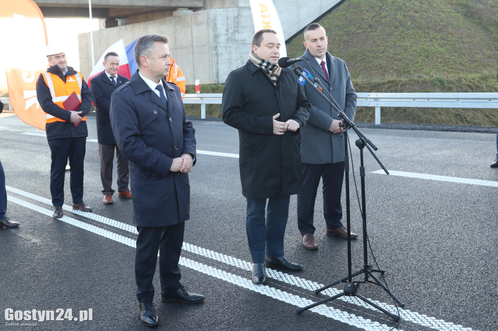 Briefing prasowy na nowej obwodnicy DK12