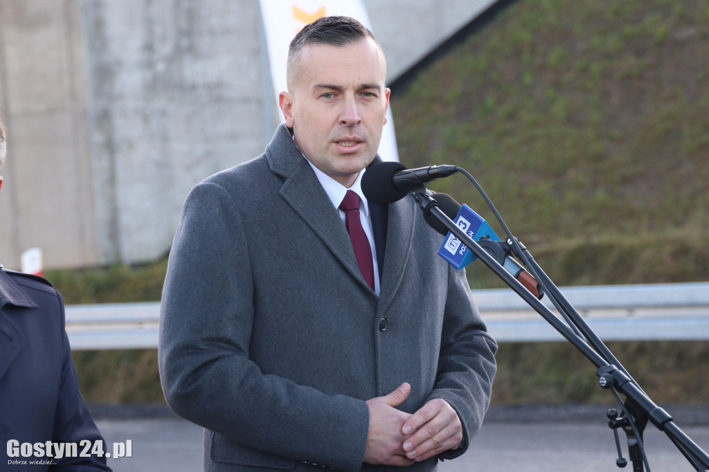 Briefing prasowy na nowej obwodnicy DK12