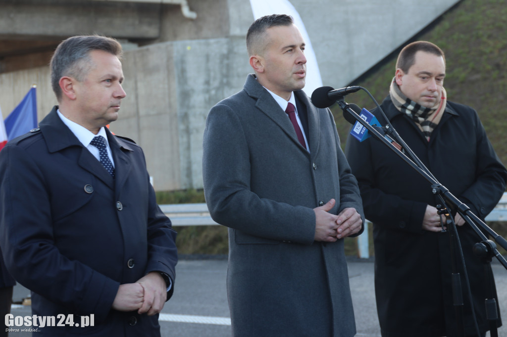 Briefing prasowy na nowej obwodnicy DK12