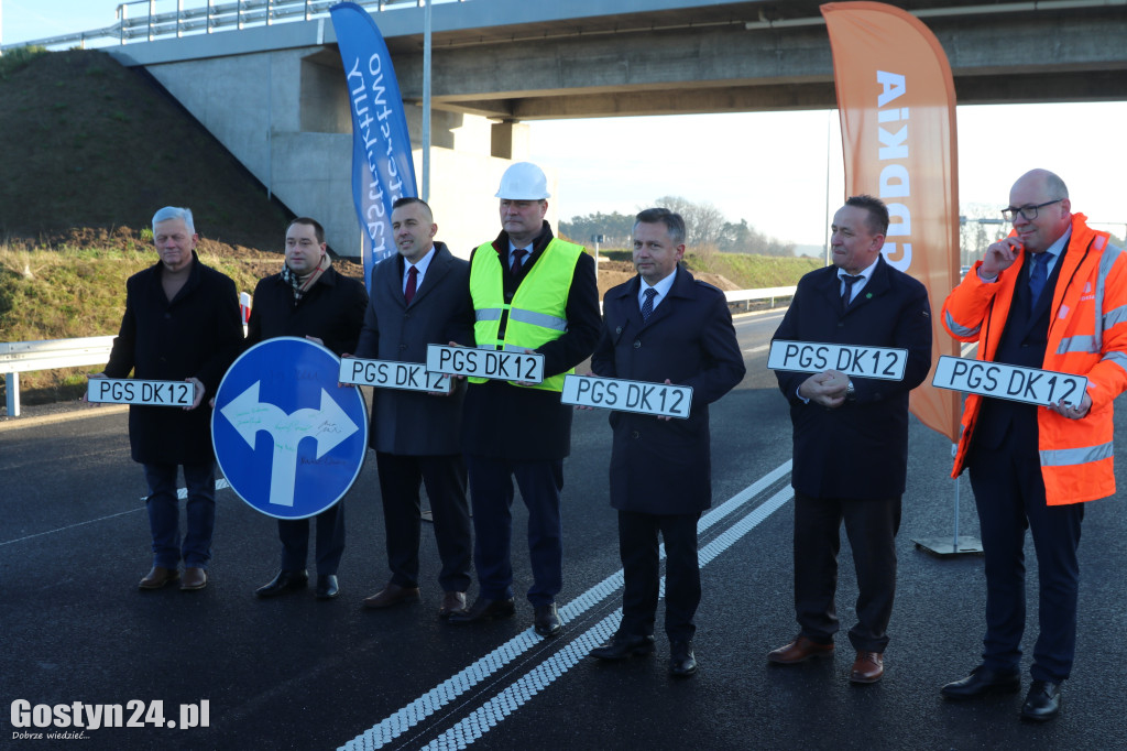 Briefing prasowy na nowej obwodnicy DK12