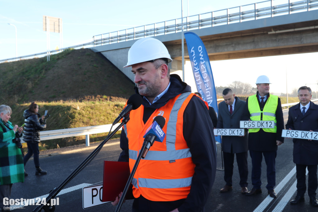 Briefing prasowy na nowej obwodnicy DK12