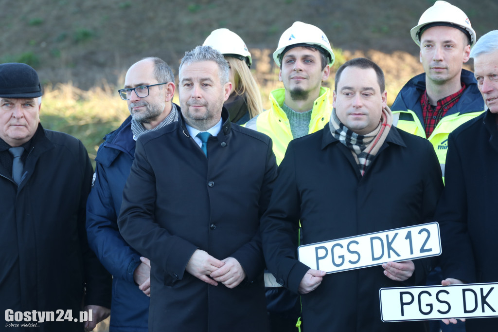 Briefing prasowy na nowej obwodnicy DK12