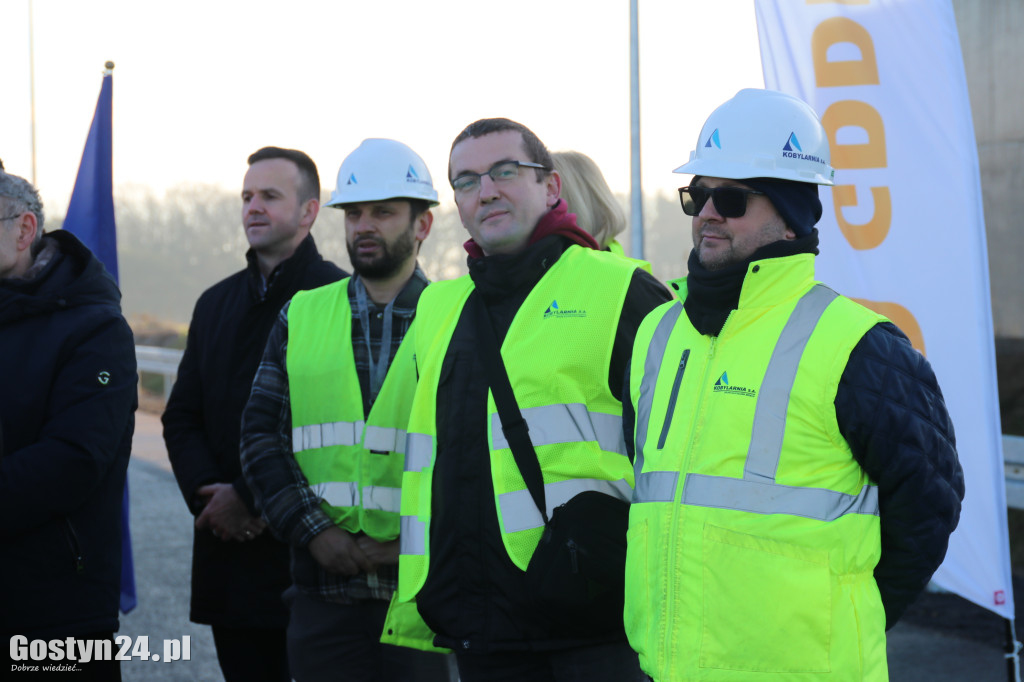 Briefing prasowy na nowej obwodnicy DK12