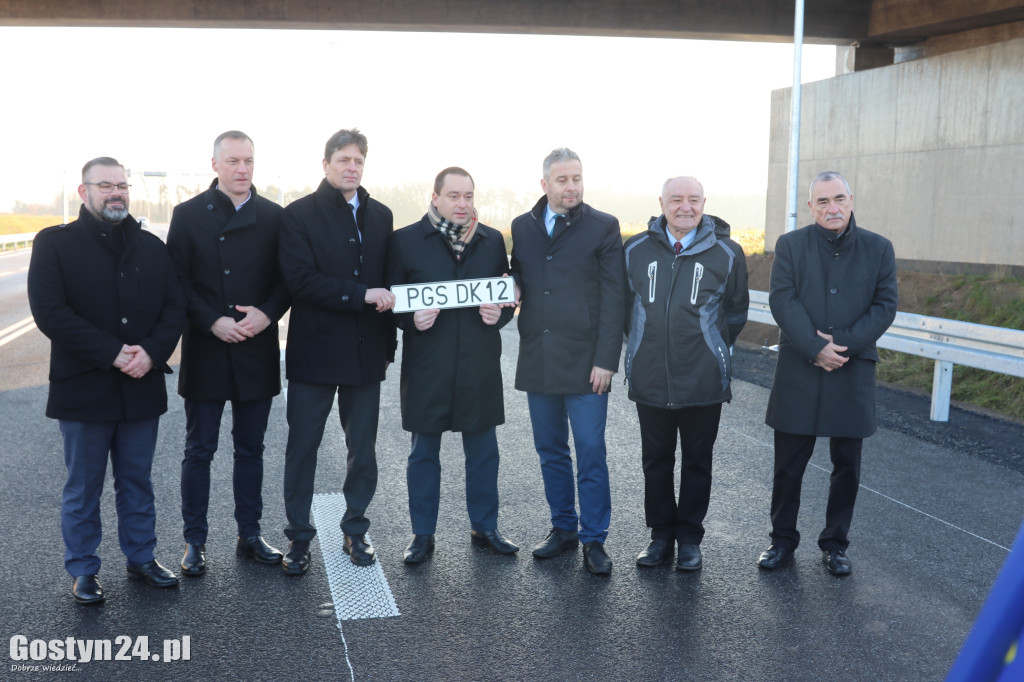 Briefing prasowy na nowej obwodnicy DK12