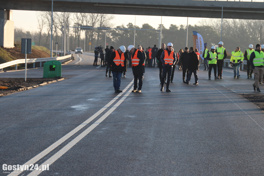 Briefing prasowy na nowej obwodnicy DK12