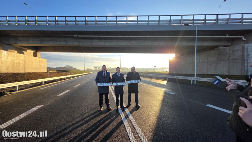 Briefing prasowy na nowej obwodnicy DK12