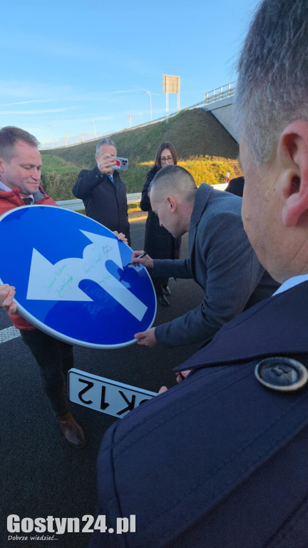 Briefing prasowy na nowej obwodnicy DK12