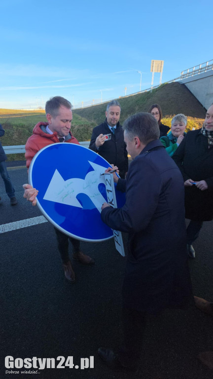 Briefing prasowy na nowej obwodnicy DK12