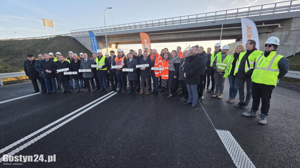 Briefing prasowy na nowej obwodnicy DK12
