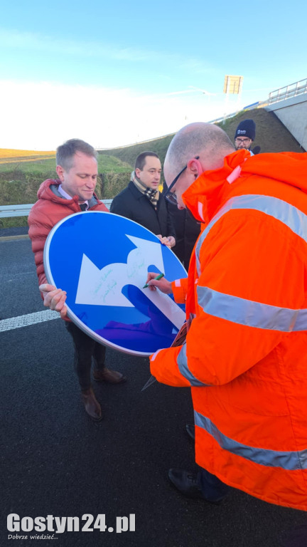 Briefing prasowy na nowej obwodnicy DK12