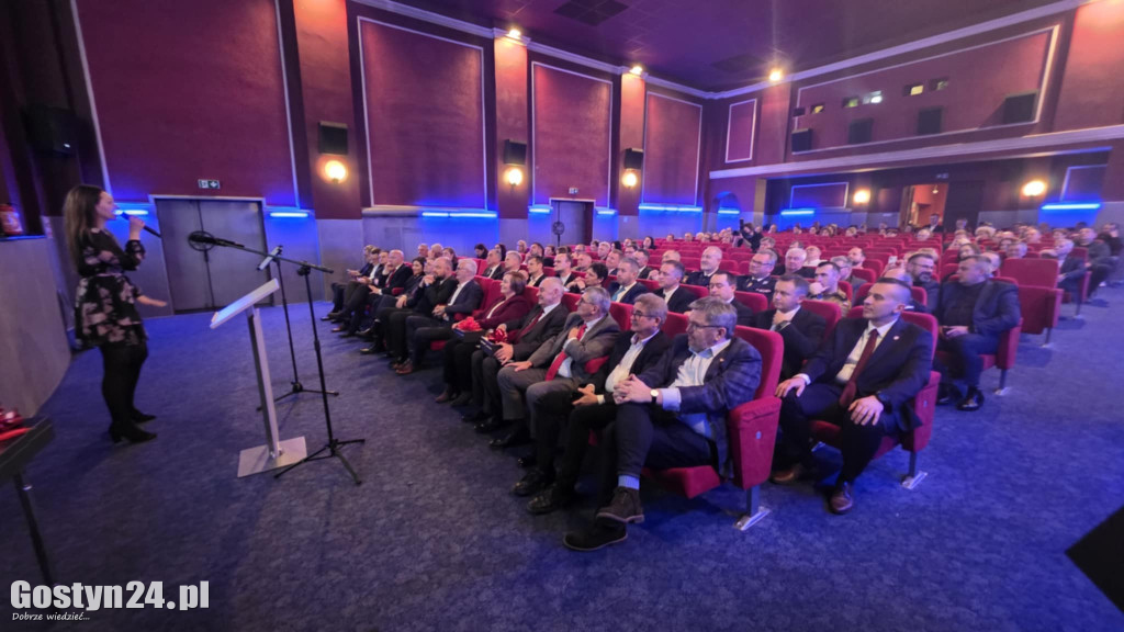 Spotkanie w kinie po wizytacji nowej obwodnicy