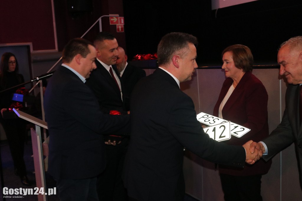 Spotkanie w kinie po wizytacji nowej obwodnicy