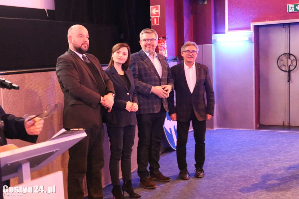 Spotkanie w kinie po wizytacji nowej obwodnicy