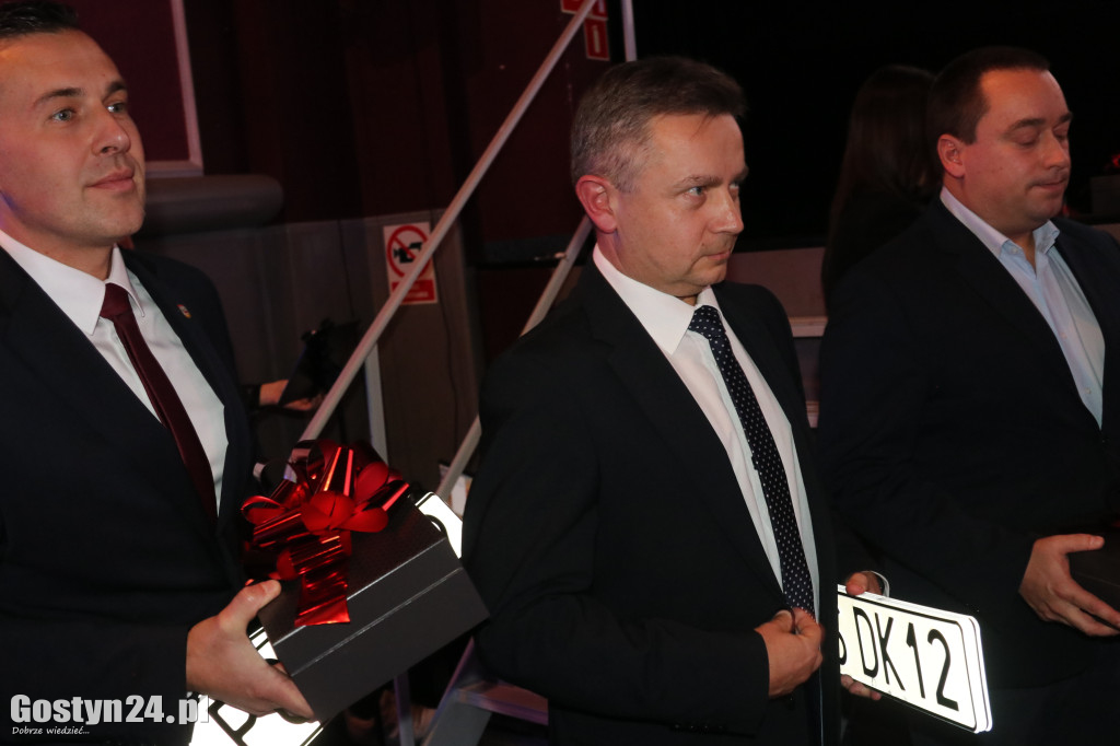 Spotkanie w kinie po wizytacji nowej obwodnicy