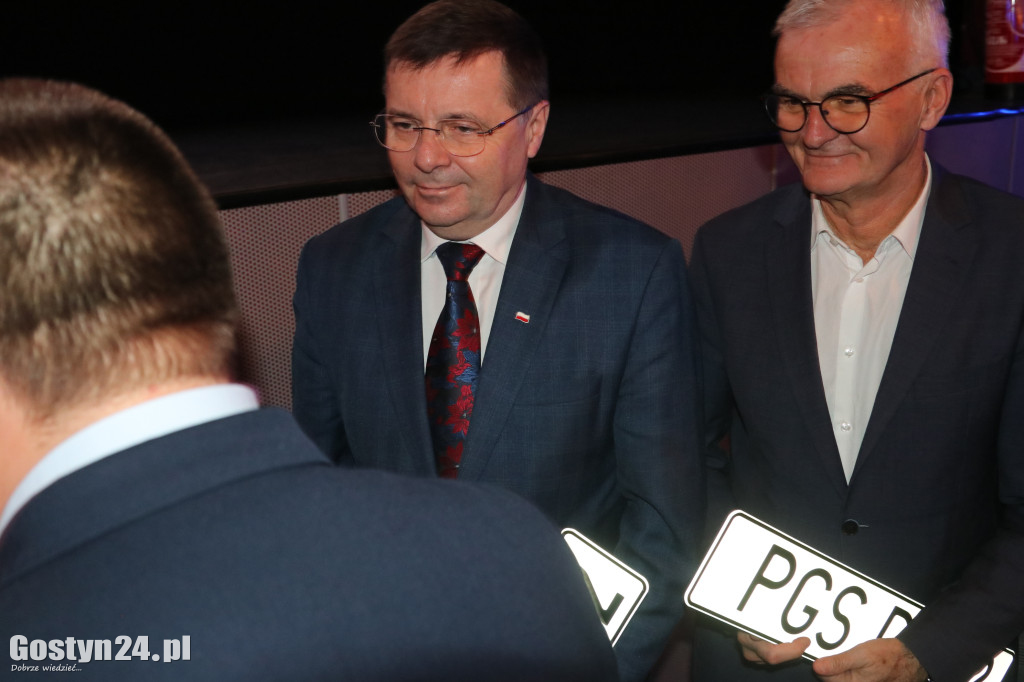 Spotkanie w kinie po wizytacji nowej obwodnicy