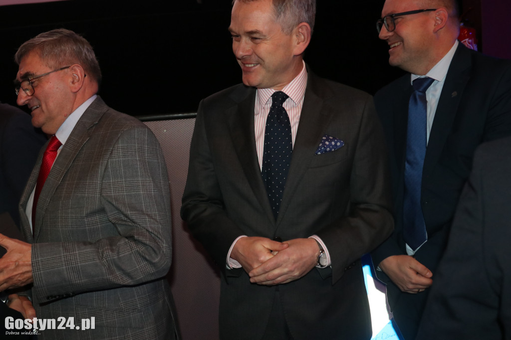 Spotkanie w kinie po wizytacji nowej obwodnicy