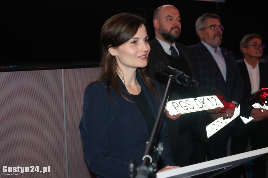 Spotkanie w kinie po wizytacji nowej obwodnicy