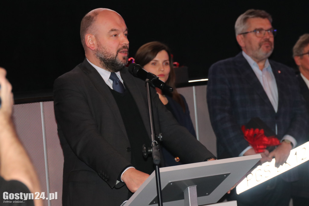 Spotkanie w kinie po wizytacji nowej obwodnicy