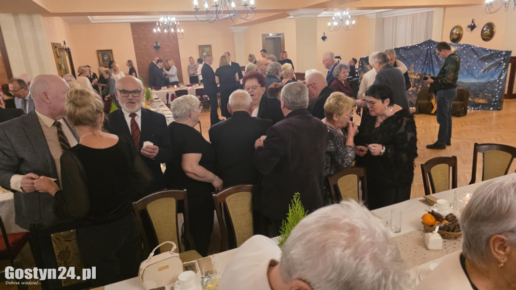 Wigilia organizacji senioralnych w Krobi