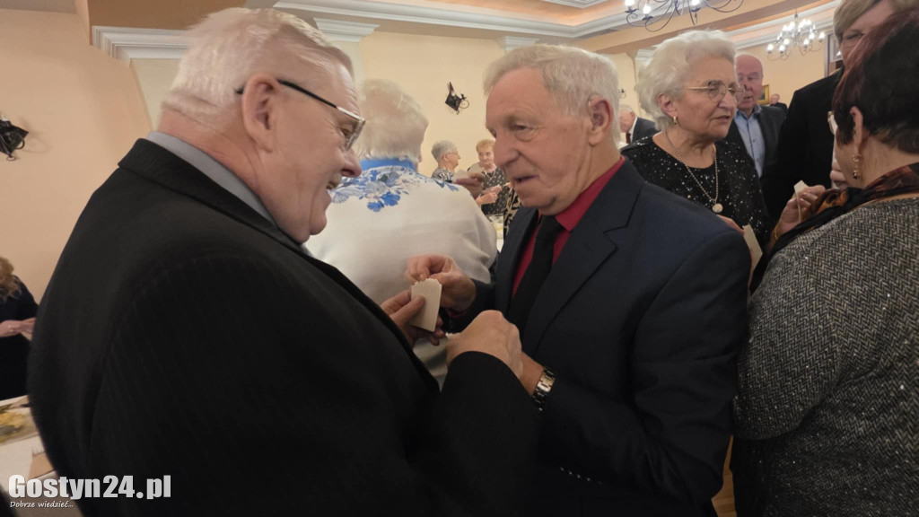 Wigilia organizacji senioralnych w Krobi