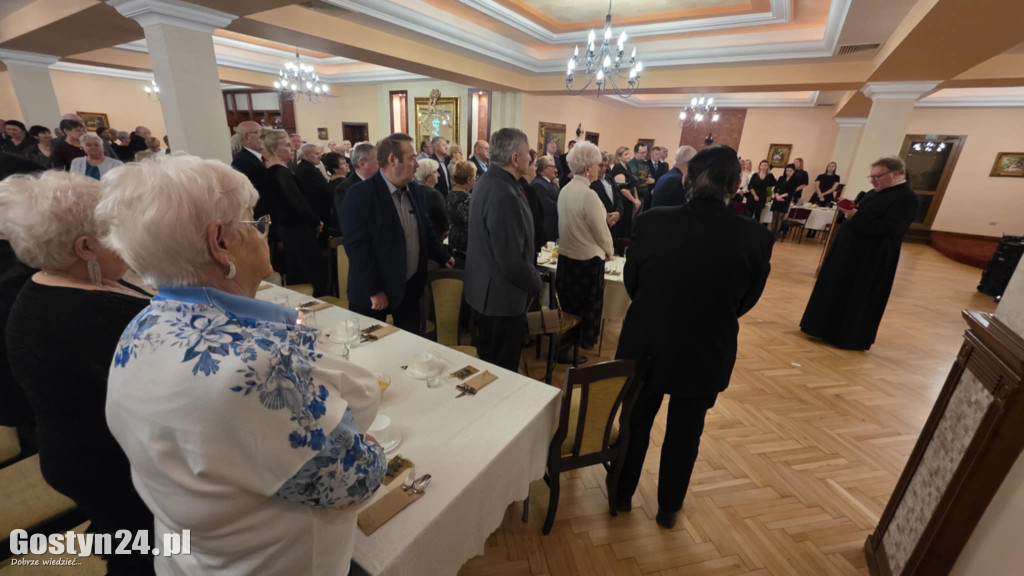 Wigilia organizacji senioralnych w Krobi