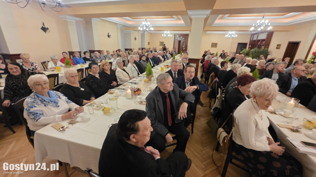 Wigilia organizacji senioralnych w Krobi