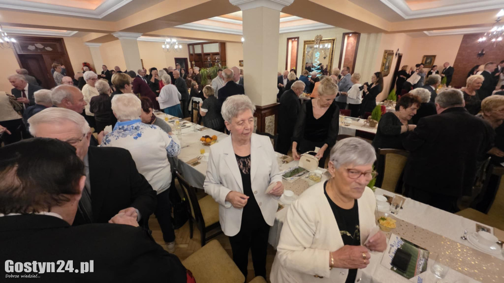 Wigilia organizacji senioralnych w Krobi