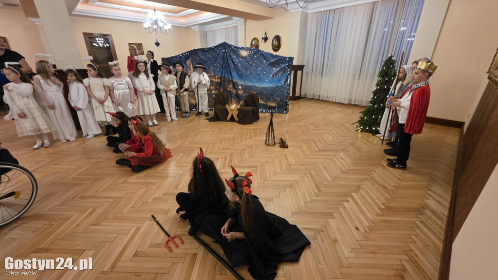 Wigilia organizacji senioralnych w Krobi