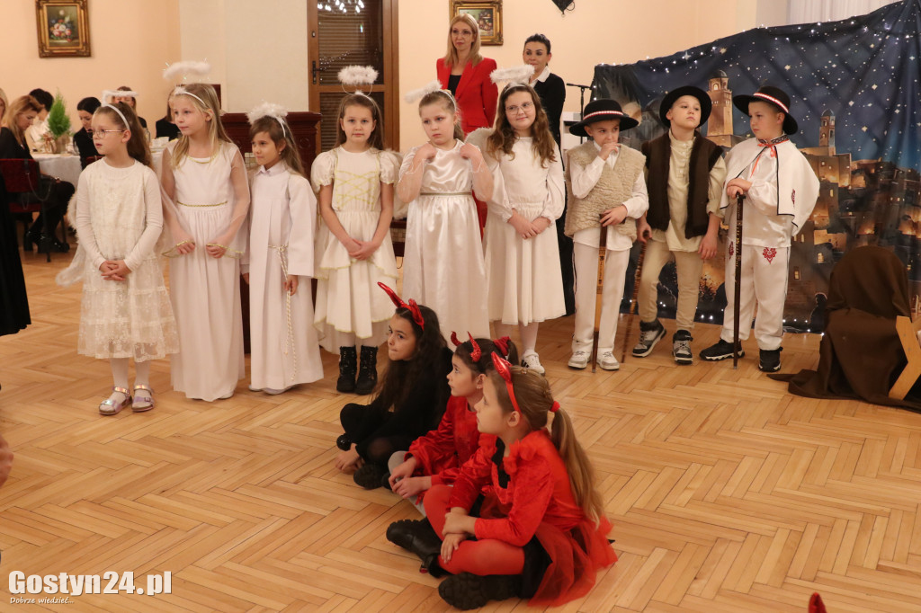 Wigilia organizacji senioralnych w Krobi