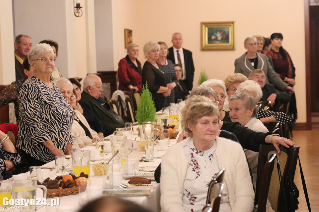 Wigilia organizacji senioralnych w Krobi
