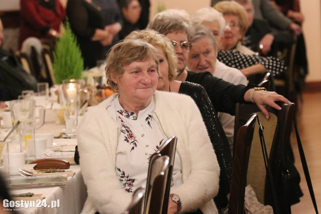 Wigilia organizacji senioralnych w Krobi