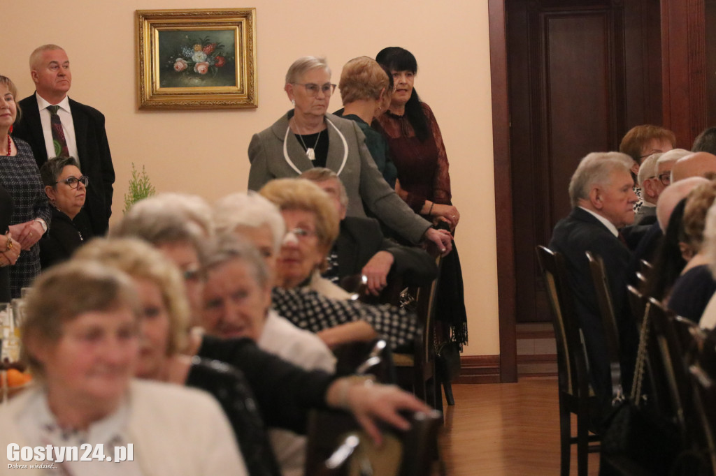 Wigilia organizacji senioralnych w Krobi
