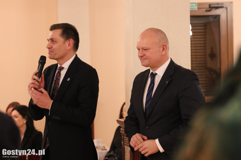 Wigilia organizacji senioralnych w Krobi