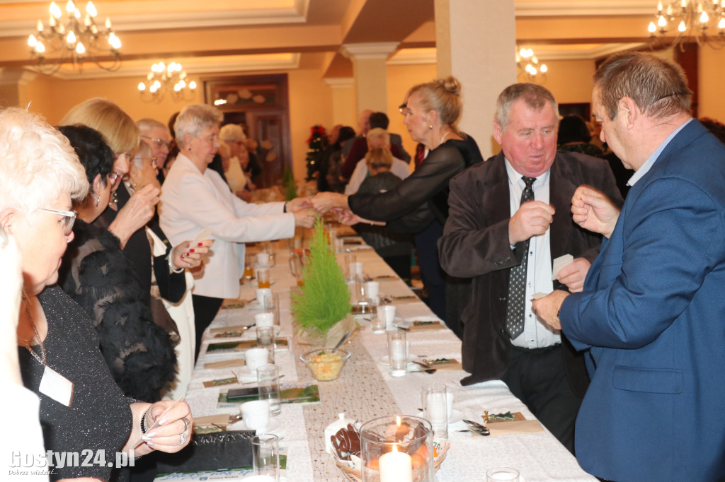 Wigilia organizacji senioralnych w Krobi