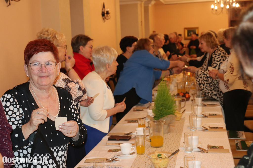 Wigilia organizacji senioralnych w Krobi