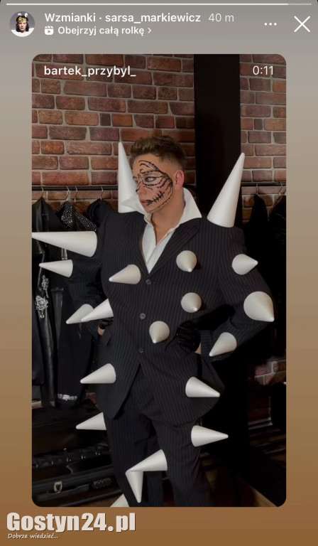 Bartosz Przybył z Drzewiec koło Ponieca spełnia swoje marzenia