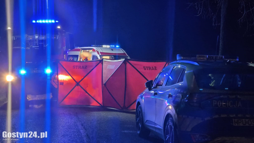 Śmiertelny wypadek pod Gostyniem