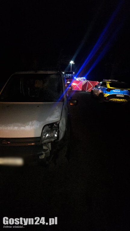 Śmiertelny wypadek pod Gostyniem
