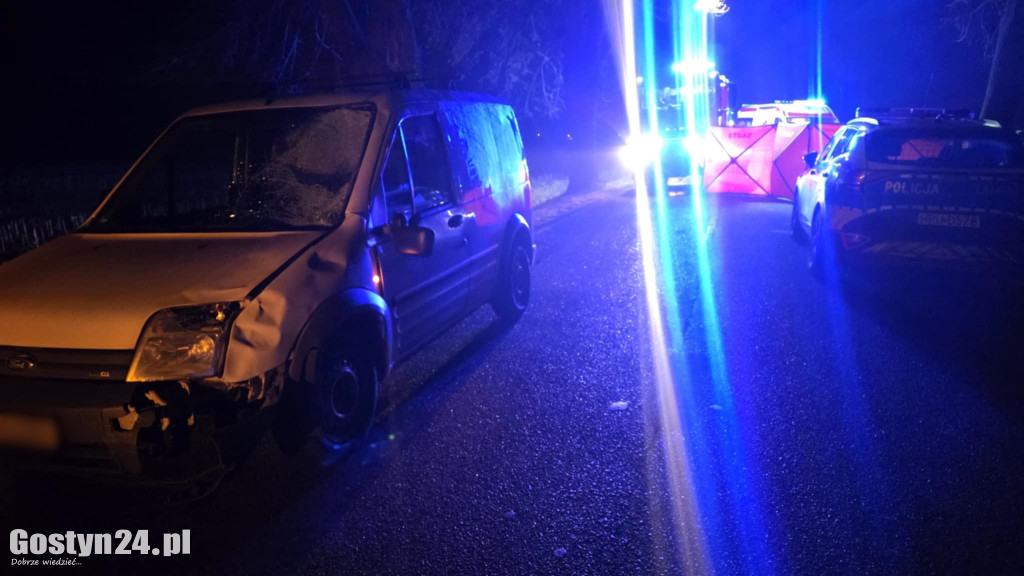 Śmiertelny wypadek pod Gostyniem