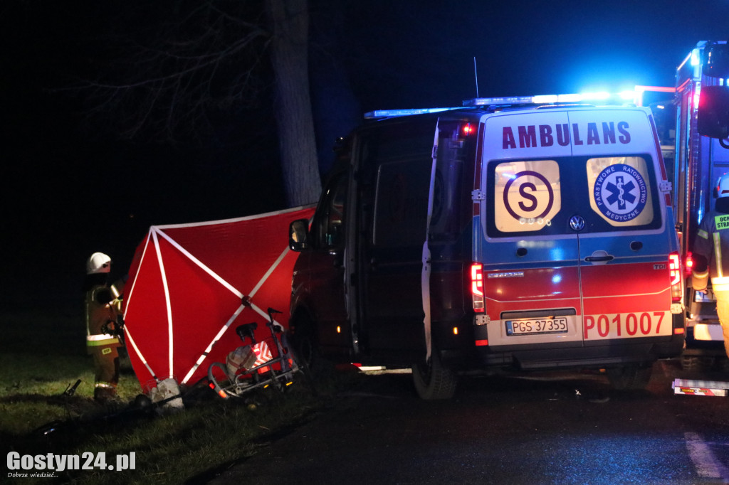 Śmiertelny wypadek pod Gostyniem