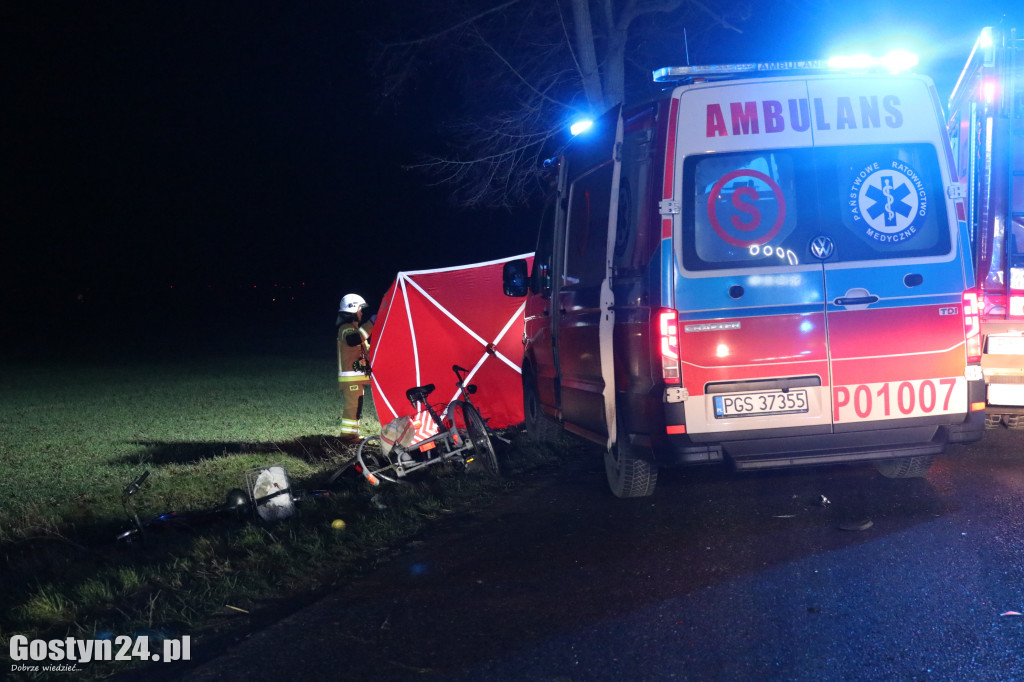 Śmiertelny wypadek pod Gostyniem