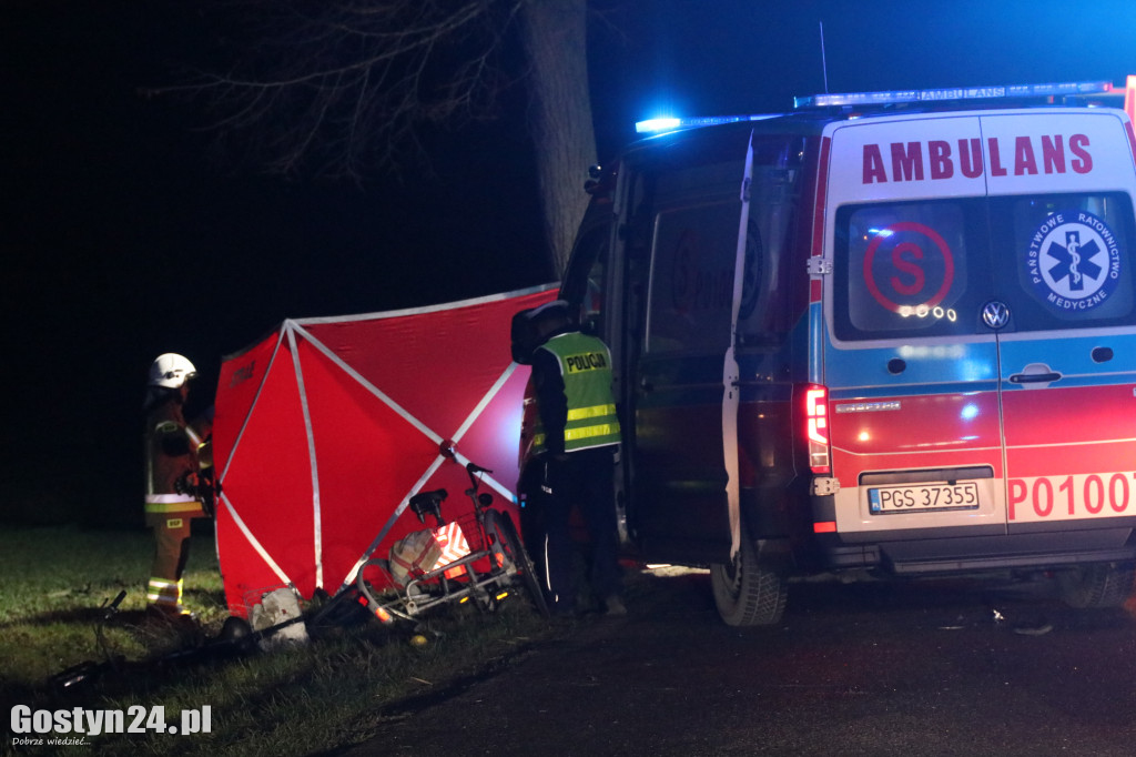 Śmiertelny wypadek pod Gostyniem