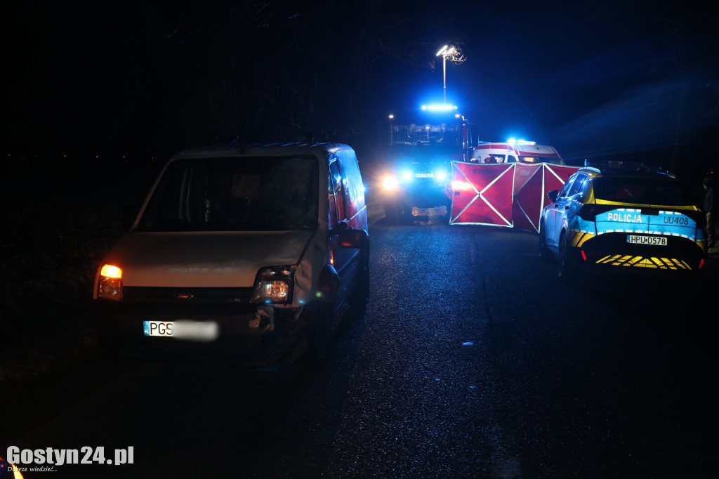 Śmiertelny wypadek pod Gostyniem